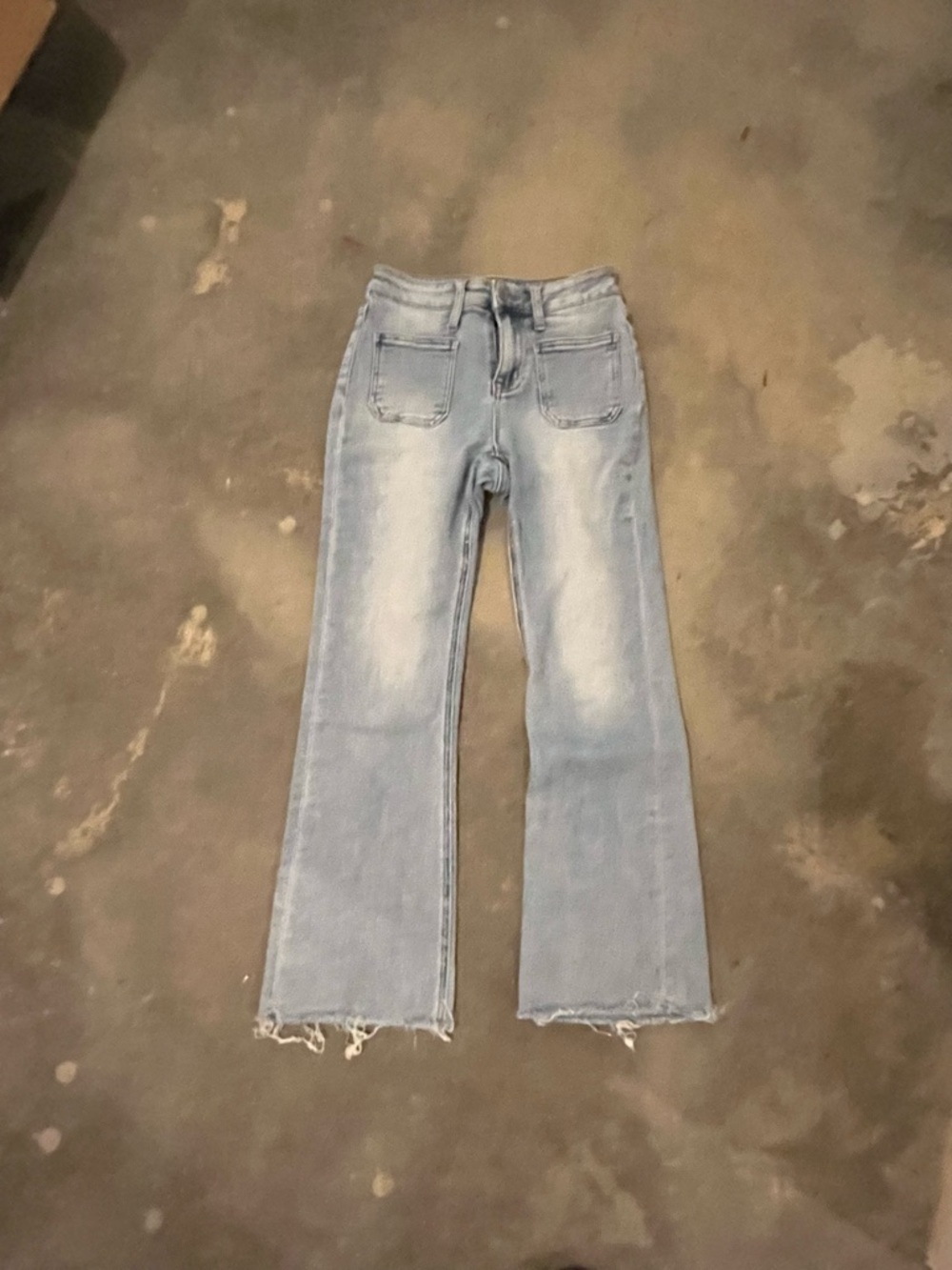 Vervet Light Blue Women’s High-Rise Flare Jeans